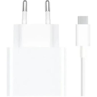  Сетевое зарядное устройство Xiaomi Mi BHR6039EU 33W Charging Combo (Type-A) MDY-11-EZ USB + кабель Type-C белое 