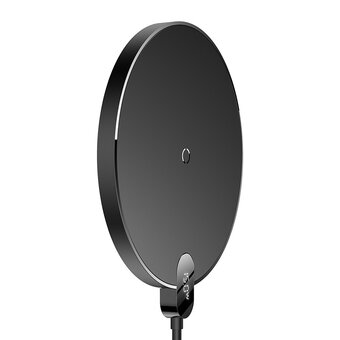  Беспроводное ЗУ Baseus CCED000001 Digital LED Display Gen 2 Wireless Charger 15W Black 