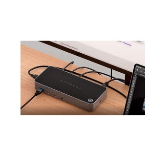  Зарядная док-станция Satechi ST-D4KTM-EU Triple 4K Display Docking Station space gray 