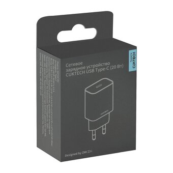  СЗУ Xiaomi Mi HA716C Cuktech/ZMI 1xType-C 20Вт QC 3.0 PD2.0 charger 3A White RUS 