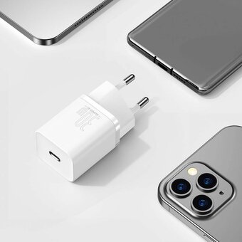  СЗУ Baseus Super Si CCSUP-J02 Quick Charger 1C 30W EU White 