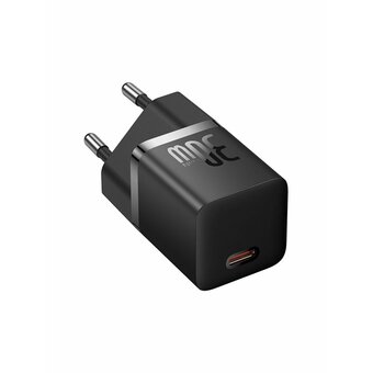  СЗУ Baseus GaN5 CCGN070401 Fast Charger mini 1C 30W EU Black 