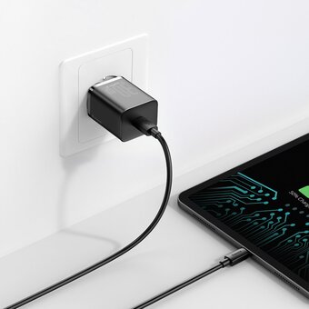  СЗУ Baseus Super Si Pro CCSUP-J01 Quick Charger 1C 30W EU Black 