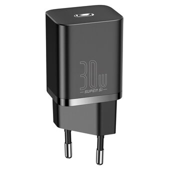  СЗУ Baseus Super Si Pro CCSUP-J01 Quick Charger 1C 30W EU Black 