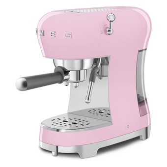  Кофемашина-эспрессо SMEG ECF02PKEU розовый 