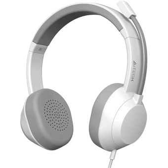  Наушники с микрофоном A4Tech Fstyler FH150U белый/серый 