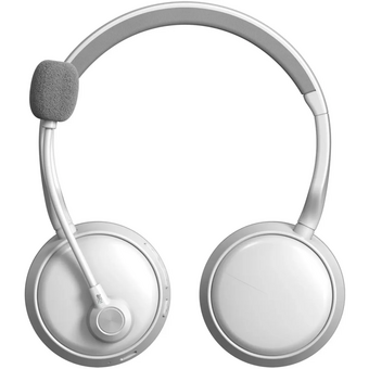  Наушники с микрофоном A4Tech BH230 белый/серый 