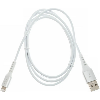  Кабель Cactus CS-LG.USB.A-1.2 USB m-Lightning m 1.2м белый 