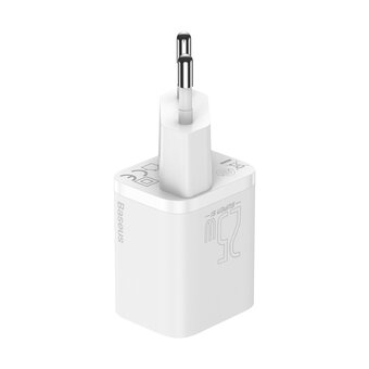  СЗУ Baseus Super Si CCSP020102 Quick Charger 1C 25W EU White 