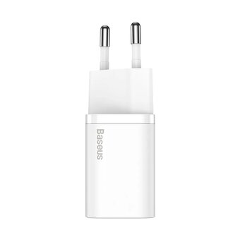  СЗУ Baseus Super Si CCSUP-B02 Quick Charger 1C 20W EU White 
