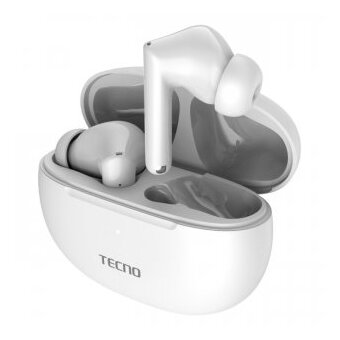  Беспроводные Bluetooth наушники Tecno Buds3 BD03 white 