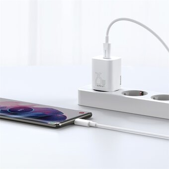  СЗУ Baseus Super Si CCSP020102 Quick Charger 1C 25W EU White 
