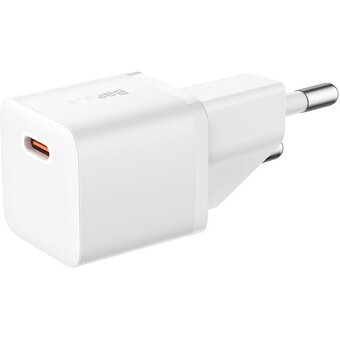  СЗУ Baseus GaN5 CCGN050102 Fast Charger mini 1C 20W EU White 