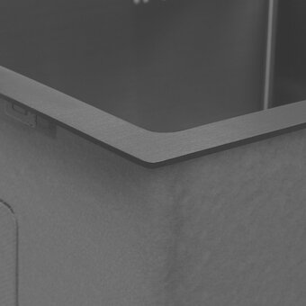  Кухонная мойка Arfeka Eco PVD AR 600*500см Nano Black 