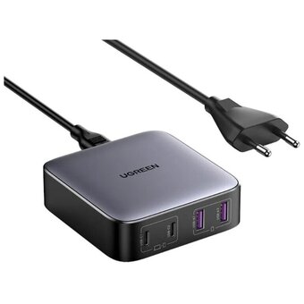  СЗУ Ugreen CD327 (90747) Nexode 2*USB-A+2*USB-C 65W Desktop Fast Charger EU black 