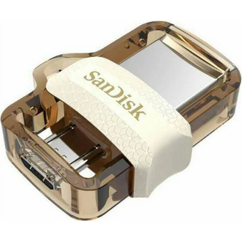  USB-флешка SanDisk SDDD3-064G-G46GW Ultra Android Dual Drive 64GB OTG, m3.0/USB 3.0, White-Gold 