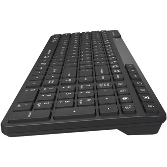  Клавиатура A4Tech Fstyler FBK27C AS черный USB беспроводная BT/Radio slim Multimedia 
