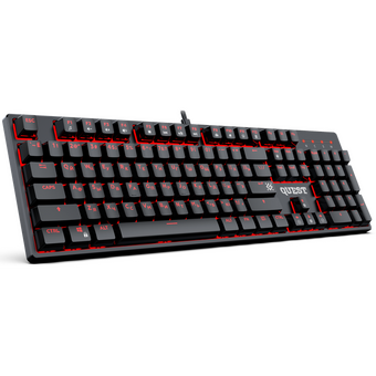  Клавиатура DEFENDER Mechanical Quest GK-596 RU (45596) BLK 