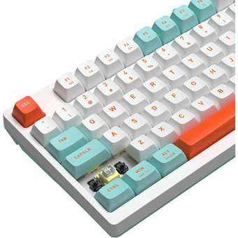  Клавиатура A4Tech Fstyler FS300 механическая черный/серый USB for gamer LED Panda rock 