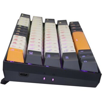  Клавиатура DEFENDER Redragon Caraxes Pro Wireless RU RGB 71554 