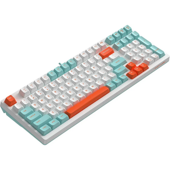 Клавиатура A4Tech Fstyler FS300 механическая черный/серый USB for gamer LED Panda rock 