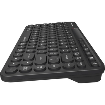  Клавиатура A4Tech Fstyler FBK36C AS черный USB беспроводная BT/Radio slim Multimedia 