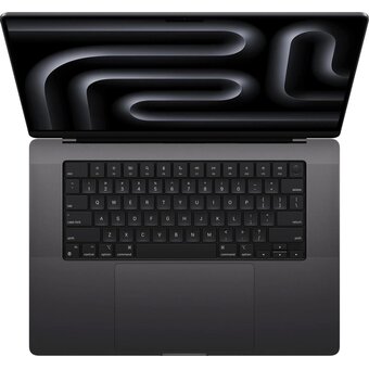  Ноутбук Apple MacBook Pro A2991 (MRW13HN/A) M3 Pro 12 core 18Gb SSD512Gb/18 core GPU 16.2" Liquid Retina XDR (3456x2234) Mac OS black WiFi BT Cam 