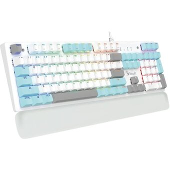  Клавиатура A4Tech Bloody S515R механическая белый USB for gamer LED Icy white 