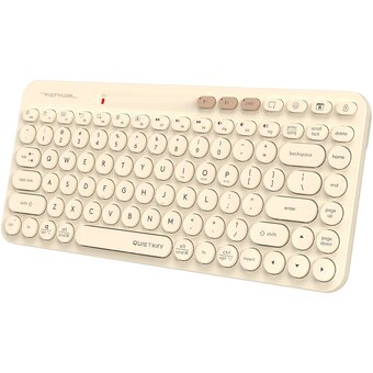 Клавиатура A4Tech Fstyler FBK36C AS бежевый USB беспроводная BT/Radio slim Multimedia 