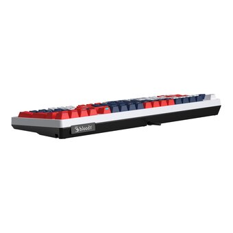  Клавиатура A4Tech Bloody S98 Sports Navy BLMS red Plus синий/белый USB for gamer LED 