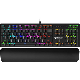  Клавиатура A4Tech Bloody B825R механическая черный USB for gamer LED Red switches 
