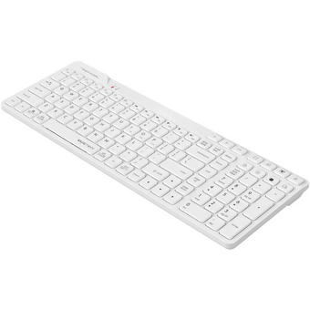  Клавиатура A4Tech Fstyler FBK27C AS белый USB беспроводная BT/Radio slim Multimedia 