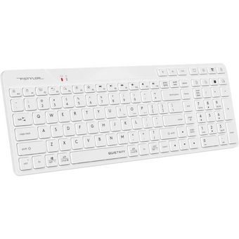  Клавиатура A4Tech Fstyler FBK27C AS белый USB беспроводная BT/Radio slim Multimedia 