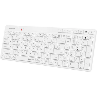  Клавиатура A4Tech Fstyler FBK27C AS белый USB беспроводная BT/Radio slim Multimedia 