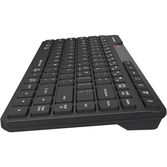  Клавиатура A4Tech Fstyler FBK26C AS черный USB беспроводная BT/Radio slim Multimedia 