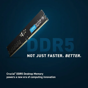  ОЗУ Crucial CT16G56C46U5 CL46 16GB DDR5 5600 DIMM , 1.1V 