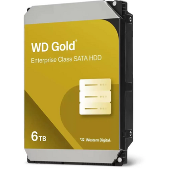 HDD WD Gold WD6004FRYZ, 6ТБ, SATA III, 3.5" 