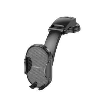  Автомобильный держатель BOROFONE BH73 Charm press type center console черный 