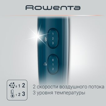  Фен Rowenta CV5706F0 синий/черный 