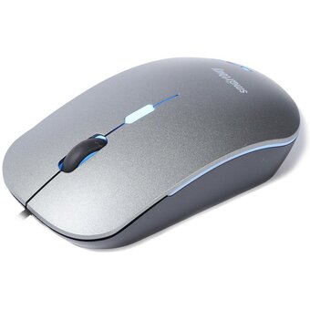  Мышь SMARTBUY SBM-288-G серый металлик 