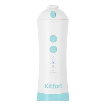 Ирригатор Kitfort КТ-2958-3 портатив. 4 насад. бирюзовый/белый 