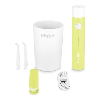  Ирригатор KitFort КТ-2957-2 зеленый и белый 