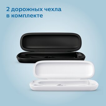  Набор электрических зубных щеток Philips Sonicare ProtectiveClean HX6800/35 черный/розовый 