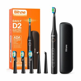  Электрическая зубная щетка Bitvae R2 Rotary E-Toothbrush (R2 Black) черная 