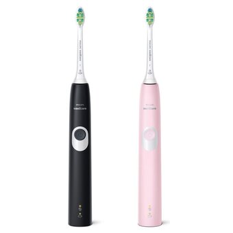  Набор электрических зубных щеток Philips Sonicare ProtectiveClean HX6800/35 черный/розовый 