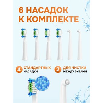  Электрическая зубная щетка Bitvae R2 Rotary E-Toothbrush (R2 Black) черная 