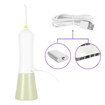  Ирригатор Kitfort КТ-2958-2 портатив. 4 насад. зеленый/белый 