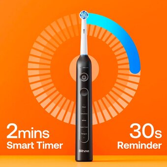  Электрическая зубная щетка Bitvae R2 Rotary E-Toothbrush (R2 Black) черная 