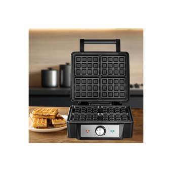  Вафельница KitFort КТ-3607 серебристый 