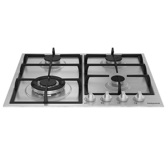  Варочная поверхность HOTPOINT HGMT 642 W IX серебристый 